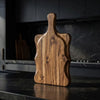 Handmade Acacia Wood Chopping Board | Sculpted Edge Wooden Cutting Board